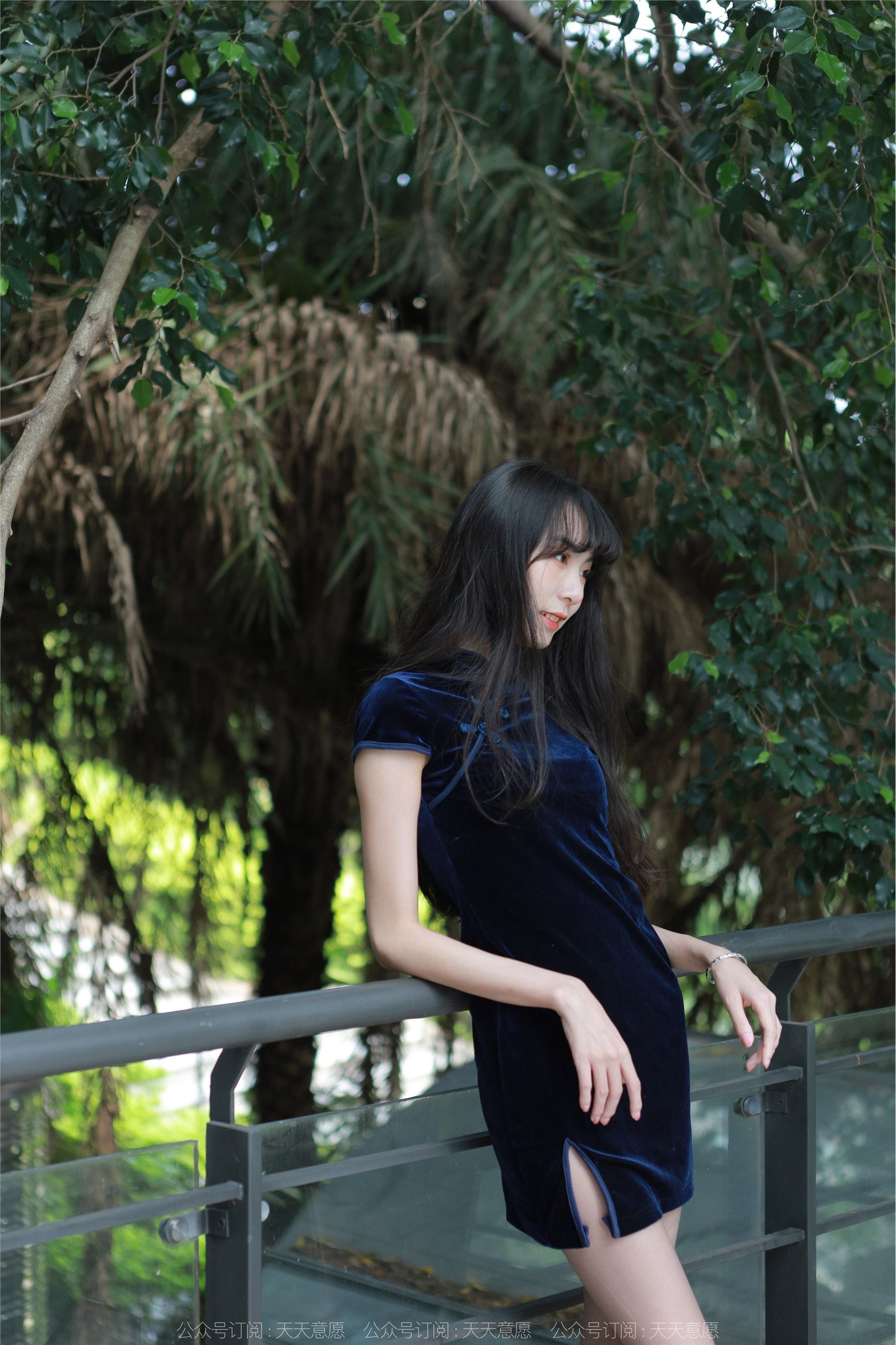 IESS异思趣向  2022.10.28 丝享家 1251 团团《灰思旗袍》